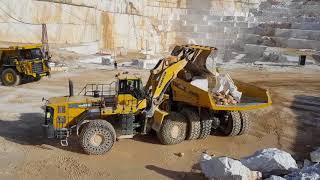 Komatsu WA6006 loading HD6058 [upl. by Fagen]