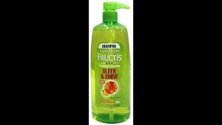 Garnier Fructis Sleek amp Shine Smoothing Shampoo with Pump 40 fl oz [upl. by Cornie]