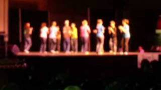 Forge Mountain Cloggers go A Cappella at Encore 2009 [upl. by Kuebbing]