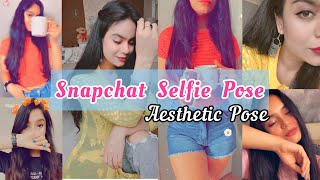 BEST Snapchat selfie poses  Profile amp DP pose  Aesthetic amp snapchat filters  Myclicks Instagram [upl. by Ohare]