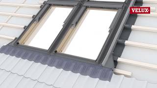 VELUX  EKW Flashing Installation [upl. by Yeloc514]