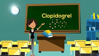 Clopidogrel  Pharmacology Animation Video  Student Online Education  VLearning™ [upl. by Paryavi]