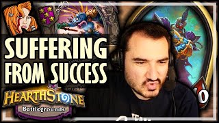 RAFAAM  SUFFERING FROM SUCCESS  Hearthstone Battlegrounds [upl. by Htesil]