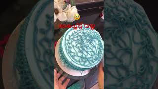 കൈച്ചിട്ട് വയ്യ 😜🥹cake cakeshorts shortvideo cakedesign shortsfeed simple variety [upl. by Alesi]