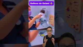 Reflexo de Galant😱👶 medicina medico pediatria enfermagem enfermeira pediatriaonline pediatra [upl. by Anidem]