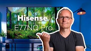 Der neue Hisense E77NQ Pro zeigt im FernseherTest das beste Bild fürs Geld [upl. by Ahseihs689]