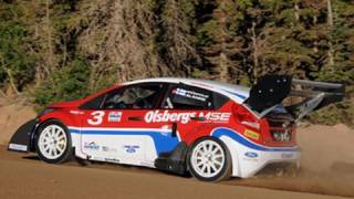 Peak Performance Ford Fiesta RallyCross storms Pikes Peak [upl. by Dorian560]