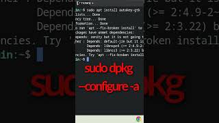 🔧 ¡Error quotdpkg interruptedquot Resuelto en Linux Solución 2 🚀 [upl. by Dawna320]