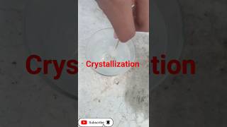 Crystals of water viralvideo shortsfeed experiment ytshortsindia youtubeshorts science water [upl. by Merci431]