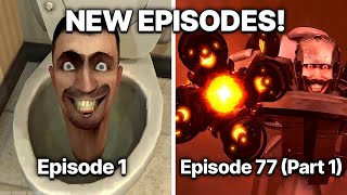 Skibidi Toilet 1  77 part 1 All Episodes New Astro Titan Cameraman Episode 78 [upl. by Inuat]