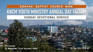 KBCM Youth Ministry Annual Day Taitam  Sunday Devotional Service  24112024 [upl. by Rumpf]