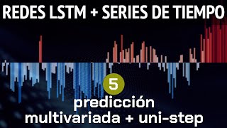 Forecasting con Redes LSTM parte 5 modelo multivariado  unistep [upl. by Oinafipe]