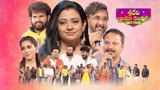 Sridevi Drama Company Once More  24th March 2024  Full Episode  Rashmi Indraja  ETV Telugu [upl. by Eimareg]