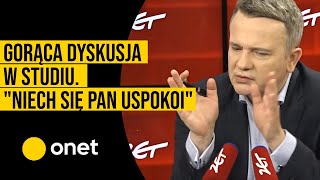 Gorąca dyskusja w studiu quotNiech się pan uspokoiquot [upl. by Lavotsirc]