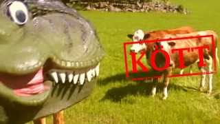 TYRANNOSAURUS REX  musikvideo för barn Dinosaurielåtar Pappa Kapsyl  Dinosaurier [upl. by Adnolay575]