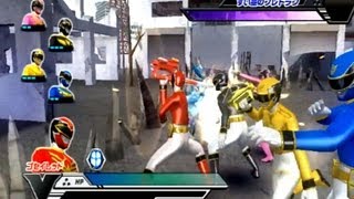 Super Sentai Battle Ranger Cross Wii Goseiger Part 6 HD [upl. by Dnomaj151]