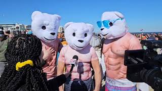 2024 Lewes Polar Bear Plunge  Rehoboth Beach DE [upl. by Tisdale271]