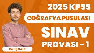 2024 KPSS Coğrafya Pusulası  Sınav Provası 1  Barış SALT [upl. by Elvina719]