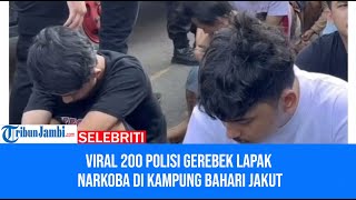 Viral 200 Polisi Gerebek Lapak Narkoba di Kampung Bahari Jakut [upl. by Hanschen]