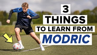 3 things MIDFIELDERS should learn from MODRIC [upl. by Nanon168]