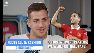 Diogo Dalot on Man United Cristiano Ronaldo and his Fashion Style [upl. by Grassi920]