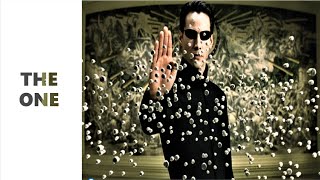 The Matrix Reloaded  Chateau Fight Scene  Full Screen 4K  Neo v Merovingians Henchmen  The One [upl. by Sakovich]