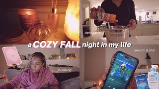 a COZY FALL night in my life cooking journaling bible chat amp skincare  Kenzi M [upl. by Reiners213]