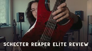 Schecter Reaper6 Elite Bloodburst  review [upl. by Silyhp]