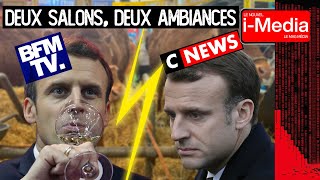 Macron au salon de l’agriculture  deux versions médiatiques  Le Nouvel IMédia  TVL [upl. by Oneill]