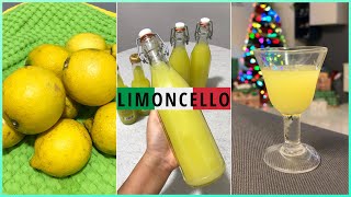 Limoncello fatto in casa  Homemade Limoncello  Ricetta facile per fare il limoncello  shorts [upl. by Oisinoid]