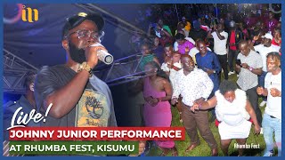 JOHNNY JUNIOR LIVE AT RHUMBA FEST KISUMU [upl. by Ditter985]