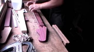 Gluing A Guitar Fretboard To The Neck Time Lapse [upl. by Coppola544]