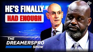 NBA Commissioner Fires Back At Shaq For Criticizing The NBA Over It’s Constantly Poor Ratings [upl. by Amilah]