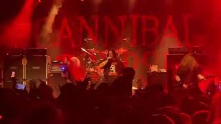 CANNIBAL CORPSE  Evisceration Plague Charlotte NC 9232023 [upl. by Ahsikat]