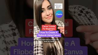 Canva Tutorial For Beginners  How To Create A Flipbook Using Canva canvatips canvatutorial [upl. by Sabian]