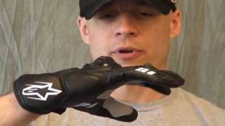 Alpinestars S1 Glove Review from SportbikeTrackGearcom [upl. by Luba]