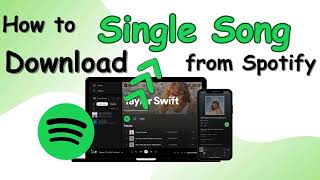 2024 Updated How to Download Individual Song from Spotify  Download Single One Song on Spotify [upl. by Acimaj]