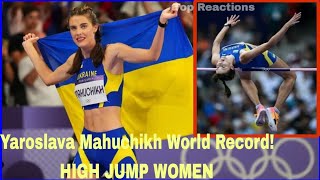 🏅 High Jumper Yaroslava Mahuchikh Wins Ukraines 1st Individual Gold at Paris Olympics 🇺🇦 [upl. by Toombs]