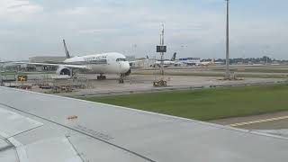 Landing into Singapore on Bangkok Airways PG963 November 2024 [upl. by Nitaj277]