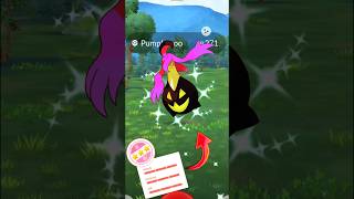 Finally I Got Shundo ✨Shiny Gourgeist in pokemon go pokemon soparstart shiny 100ivpokemon [upl. by Marinna966]