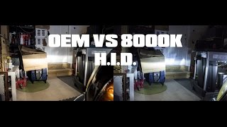 OEM VS 8000K HIDs [upl. by Claudell70]