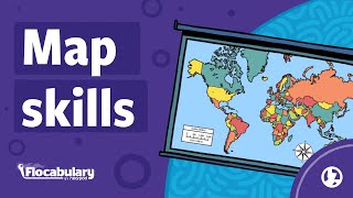 Map Skills  Educational Rap Lesson Preview from Flocabulary [upl. by Icats]