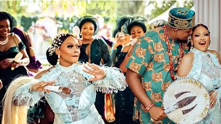 The Viral Traditional Igbo Wedding That Broke The Internet  SANDRA amp PRINCE [upl. by Cohlier]