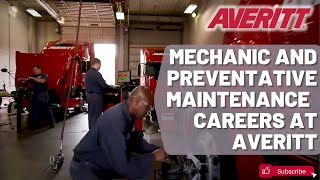 Mechanic and Preventive Maintenance Careers at Averitt [upl. by Greenebaum]