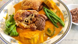 Super Crispy Pork Kare Kare [upl. by Callum]