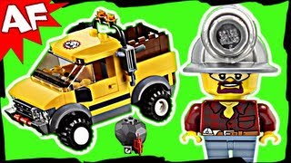 Lego City MINING 4x4 set 4200 Animated Building Review [upl. by Devan101]