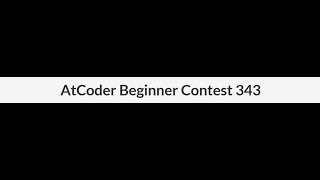 AtCoder Beginner Contest 343 A  D F Statement Only Arabic [upl. by Rayham]