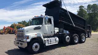 2018 WESTERN STAR 4700 TRIAXLE DUMP TRUCK VIN  For Sale [upl. by Haimorej943]