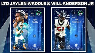 LTD JAYLEN WADDLE amp WILL ANDERSON JR BREAKOUTS  MADDEN 25 ULTIMATE TEAM [upl. by Llerral]