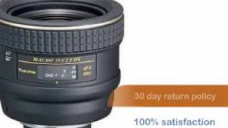 Tokina 35mm f28 Macro ATX Pro DX for Canon Digital SLR [upl. by Aniweta72]